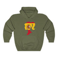 Spain Girl Flag Hoodie Sweatshirt - Unisex