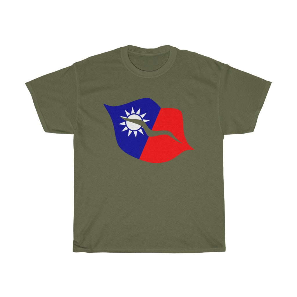 Republic of China (Taiwan) Lips Flag Standard Tee - Unisex