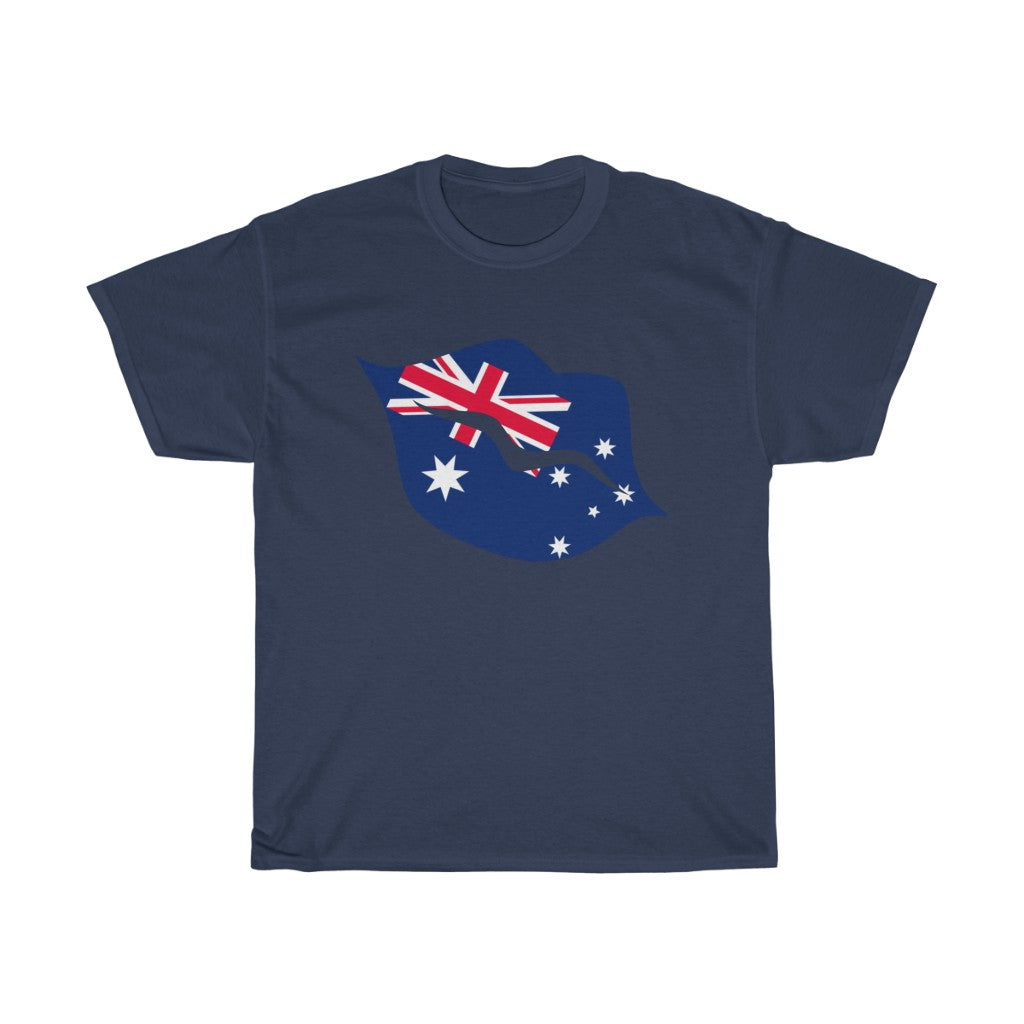 Australia Lips Flag Standard Tee - Unisex