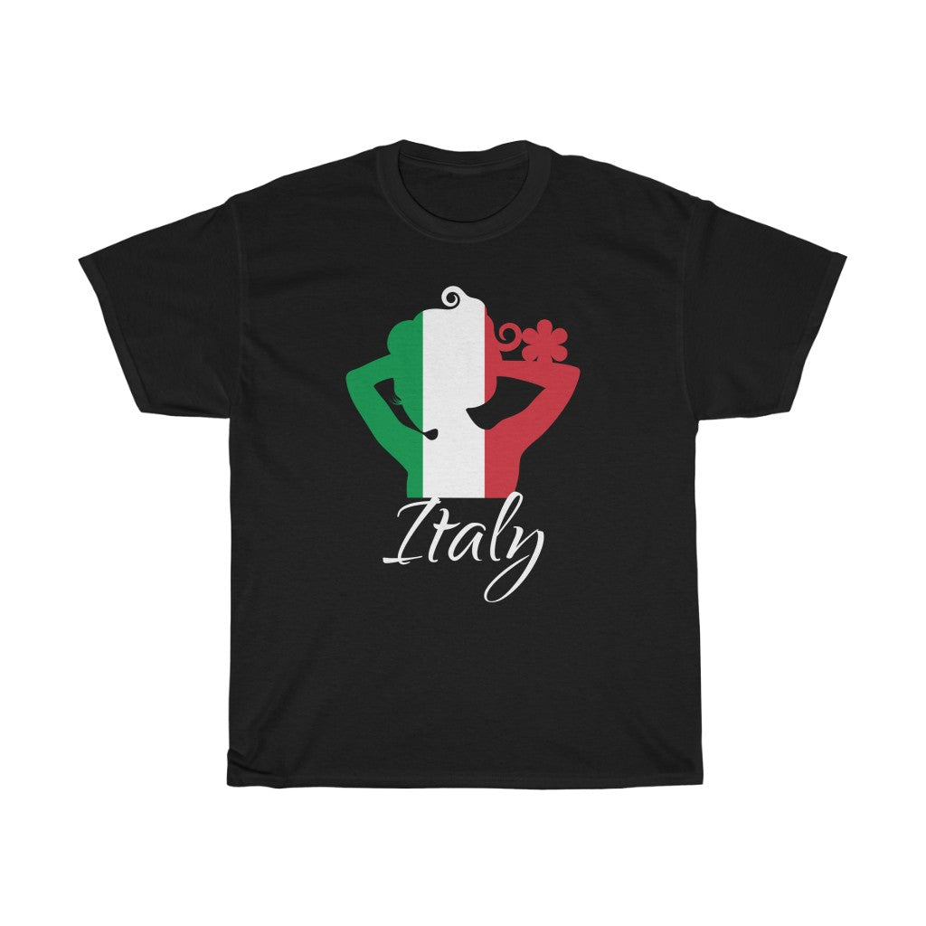 Italy Lady Flag Standard Tee 2 - Unisex