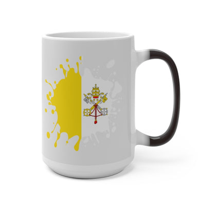 Holy See Splat Color Changing Mug