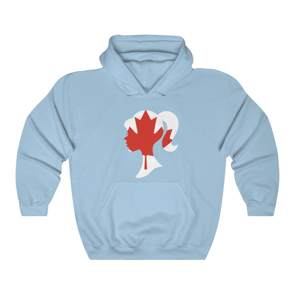 Canada Girl Flag Hoodie Sweatshirt - Unisex