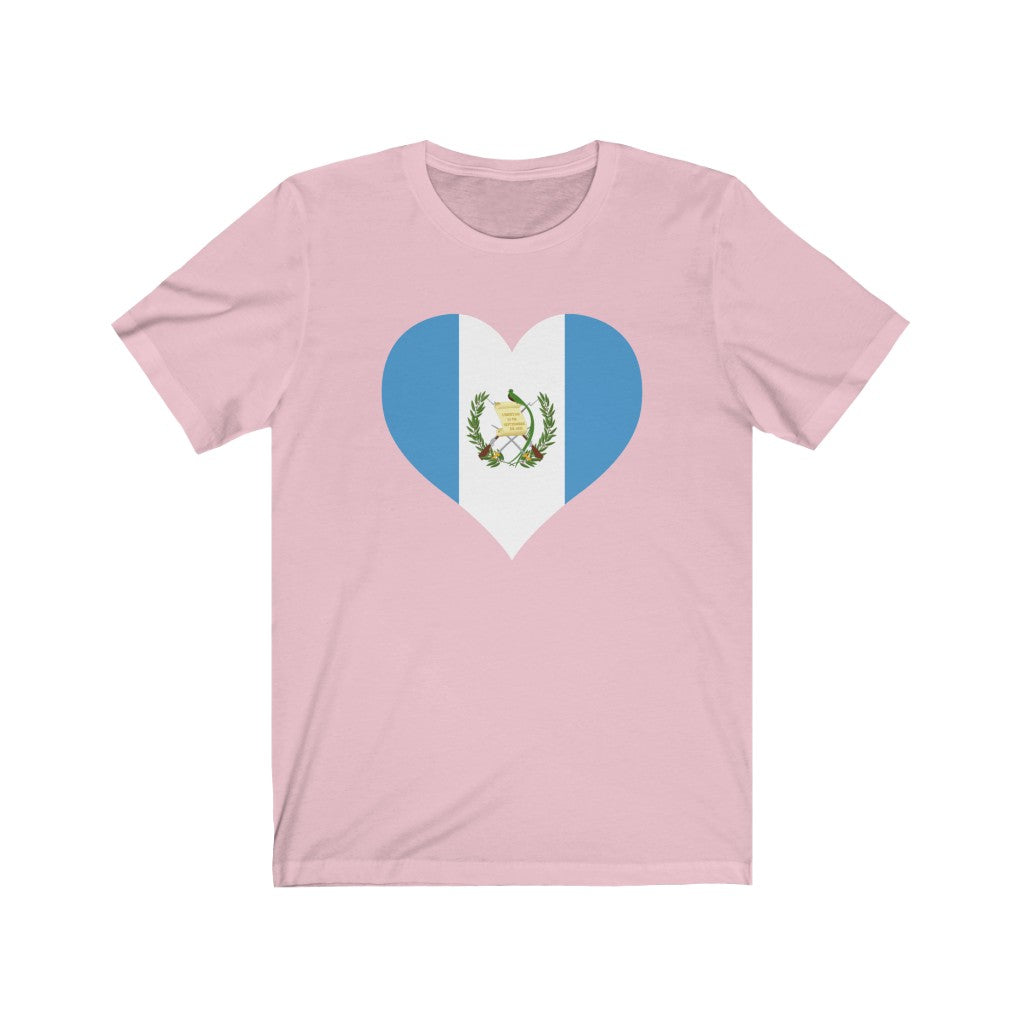 Guatemala  Heart Flag Premium Tee - Unisex