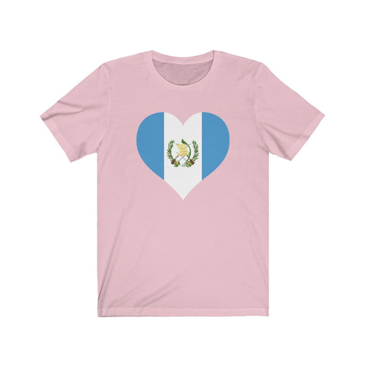 Guatemala  Heart Flag Premium Tee - Unisex