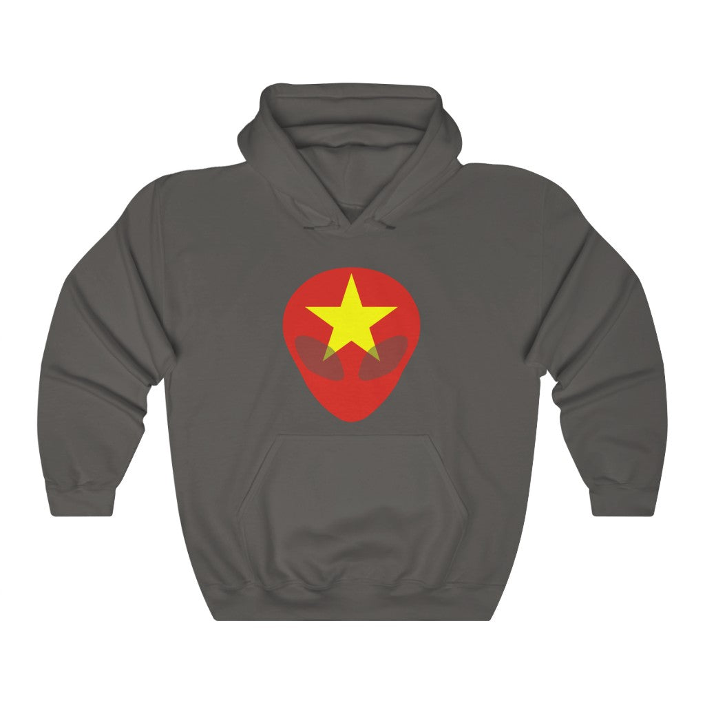 Vietnam Alien Flag Hoodie Sweatshirt - Unisex