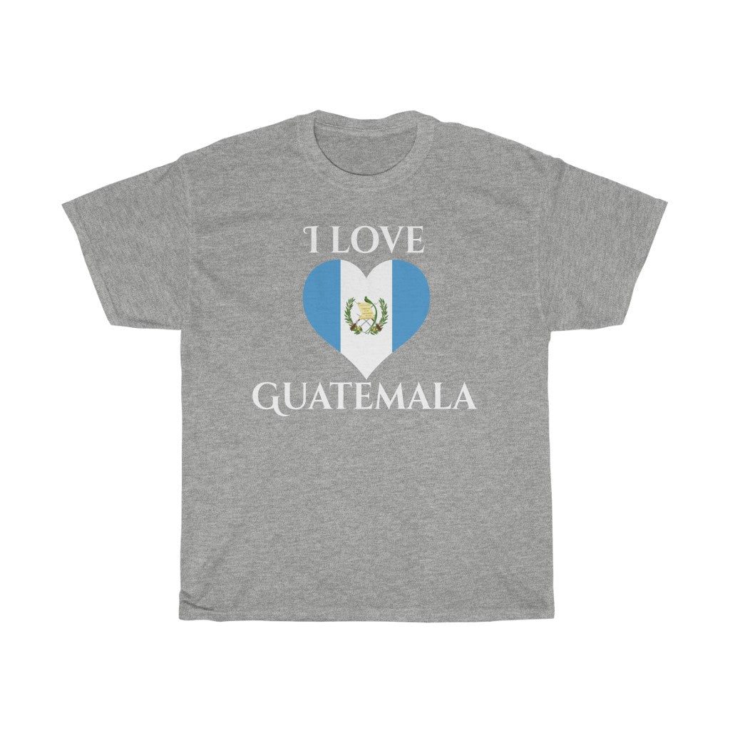 Guatemala Heart Flag Standard Tee 2 - Unisex