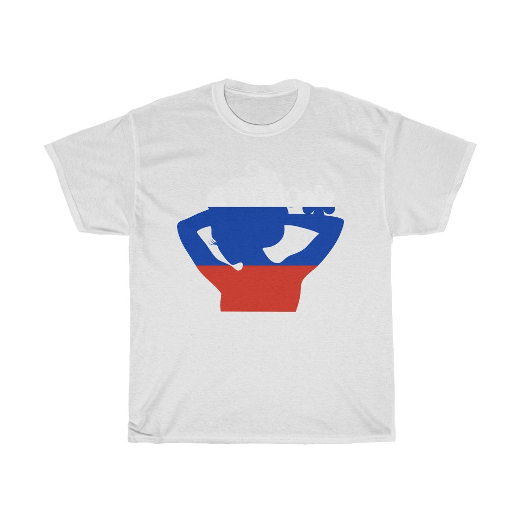 Russia Lady Flag Standard Tee - Unisex