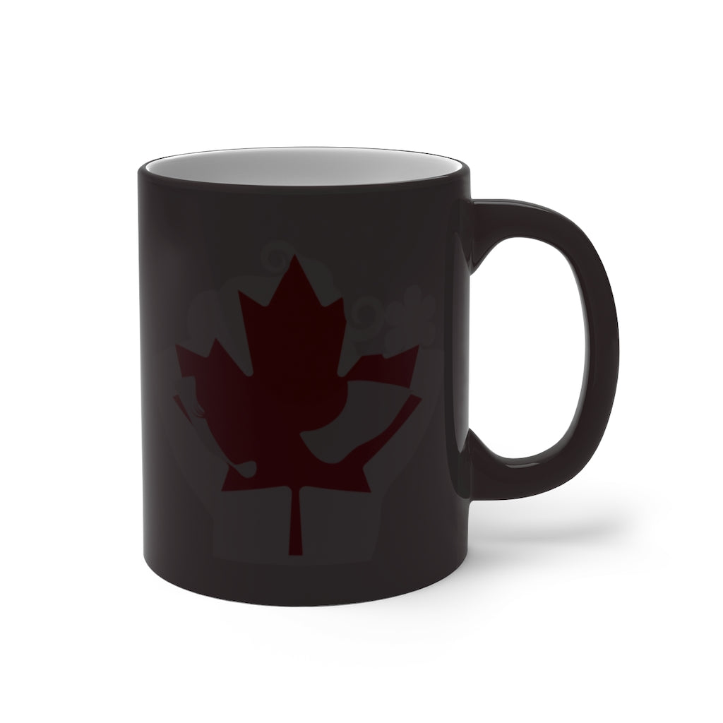 Canada Lady Color Changing Mug