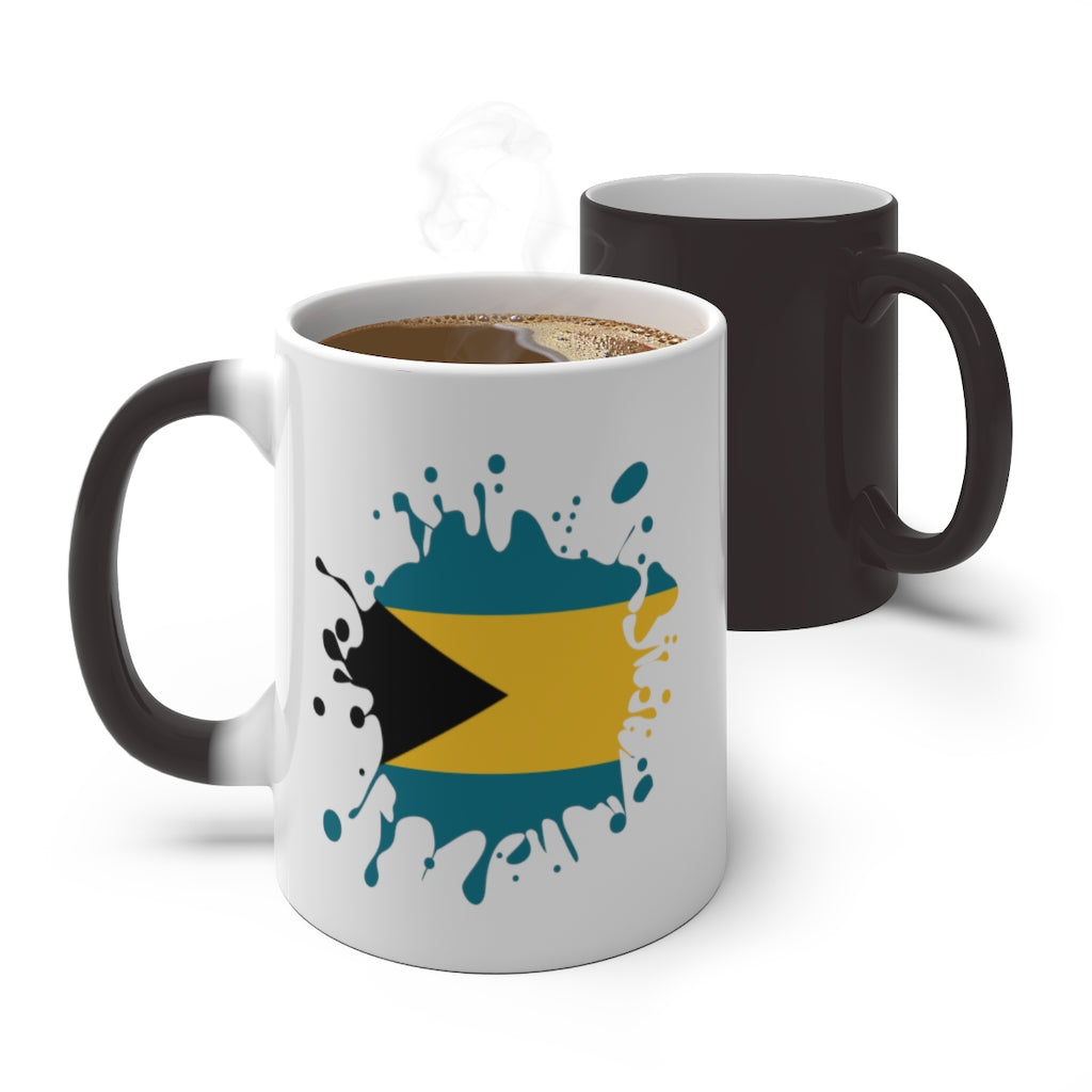 Bahamas Splat Color Changing Mug