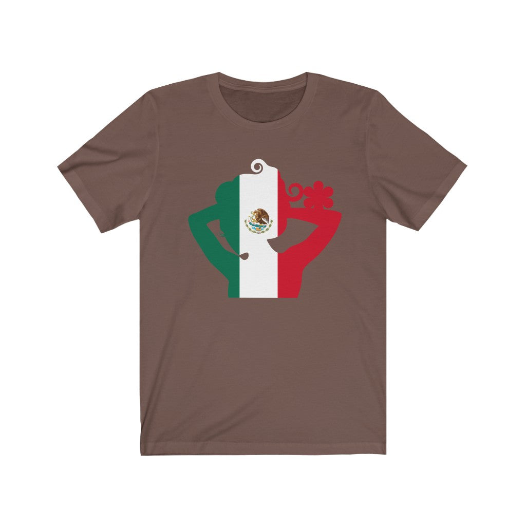 Mexico Lady Flag Premium Tee - Unisex