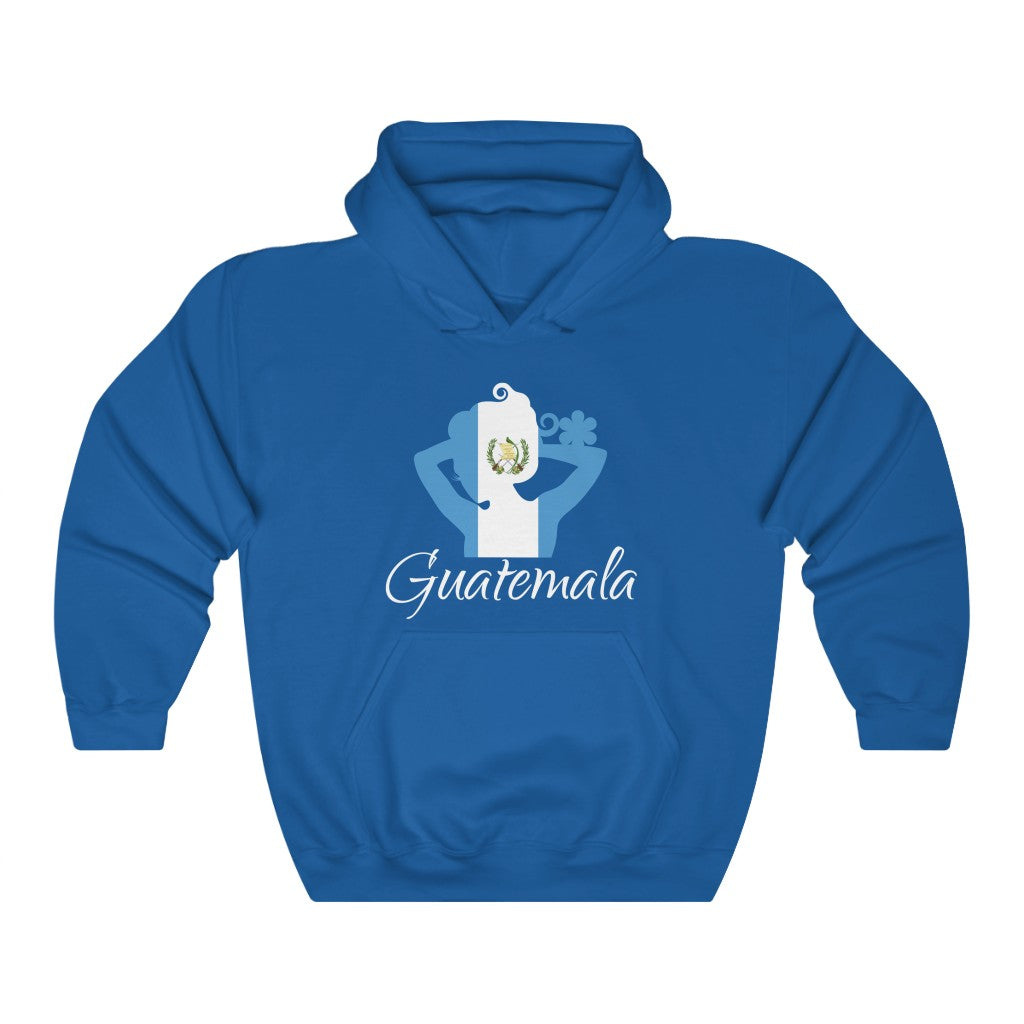 Guatemala Lady Flag Hoodie Sweatshirt 2 - Unisex