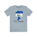 El Salvador Girl Flag Premium Tee 1 - Unisex
