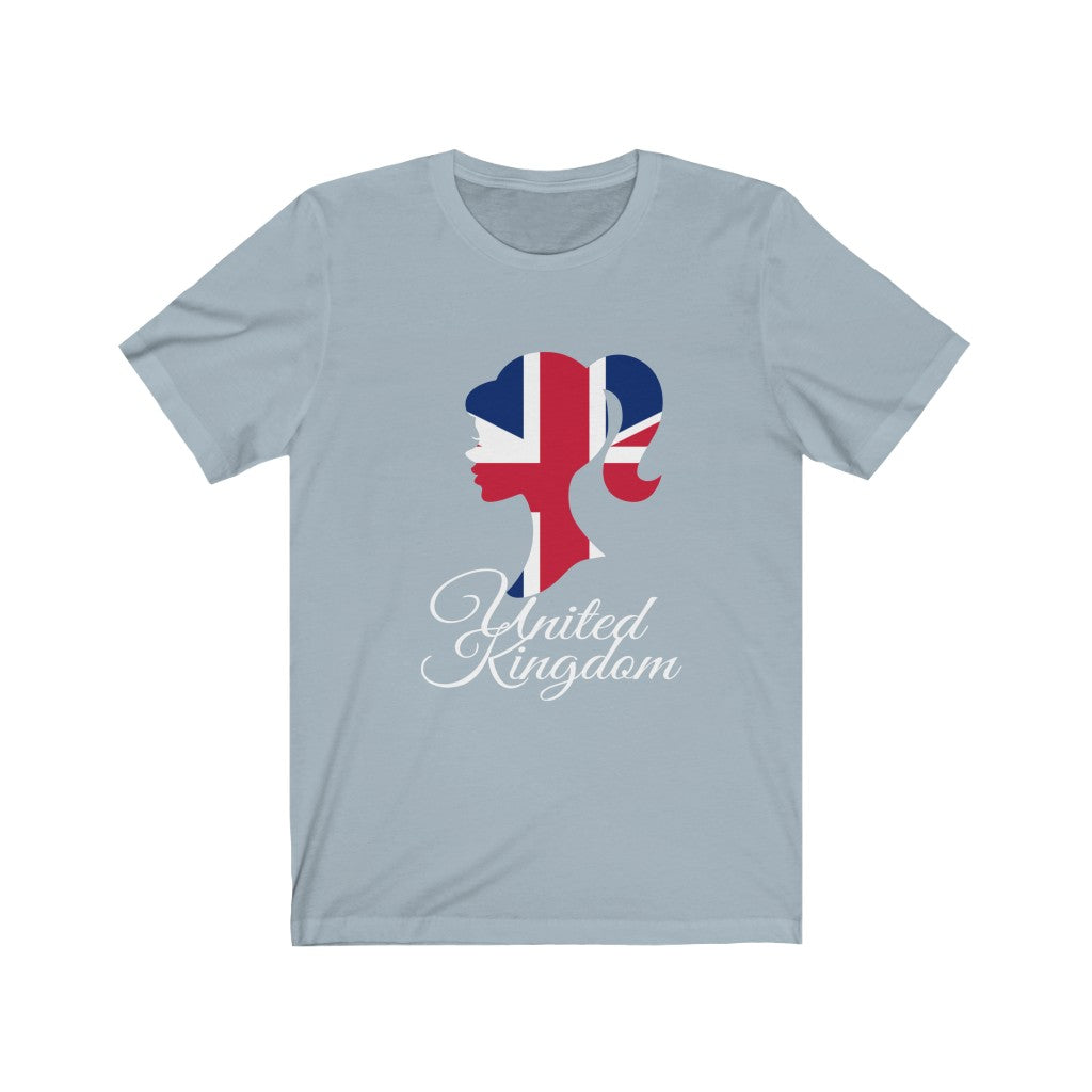 United Kingdom Girl Flag Premium Tee 2 - Unisex
