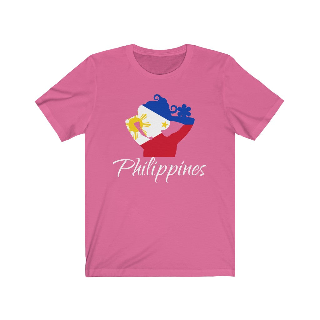 Philippines Lady Flag Premium Tee 2 - Unisex