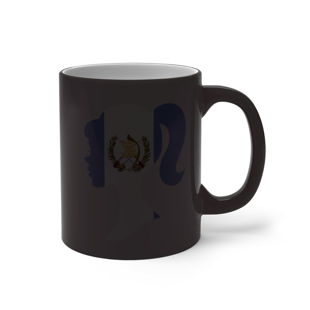 Guatemala Girl Color Changing Mug
