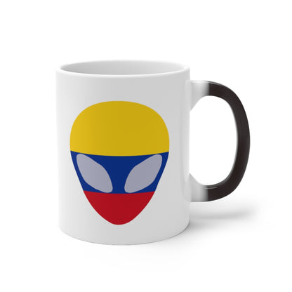 Colombia Alien Color Changing Mug