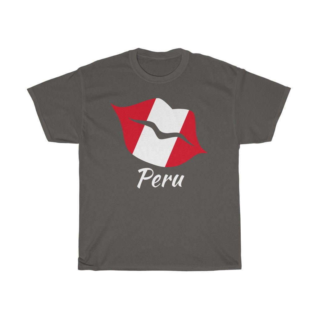 Peru Lips Flag Standard Tee 2 - Unisex