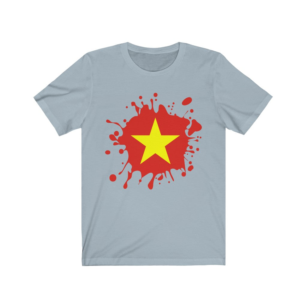 Vietnam Splat Flag Premium Tee - Unisex
