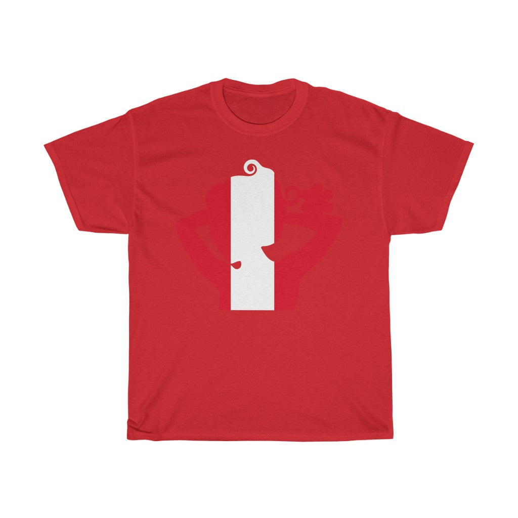 Peru Lady Flag Standard Tee - Unisex