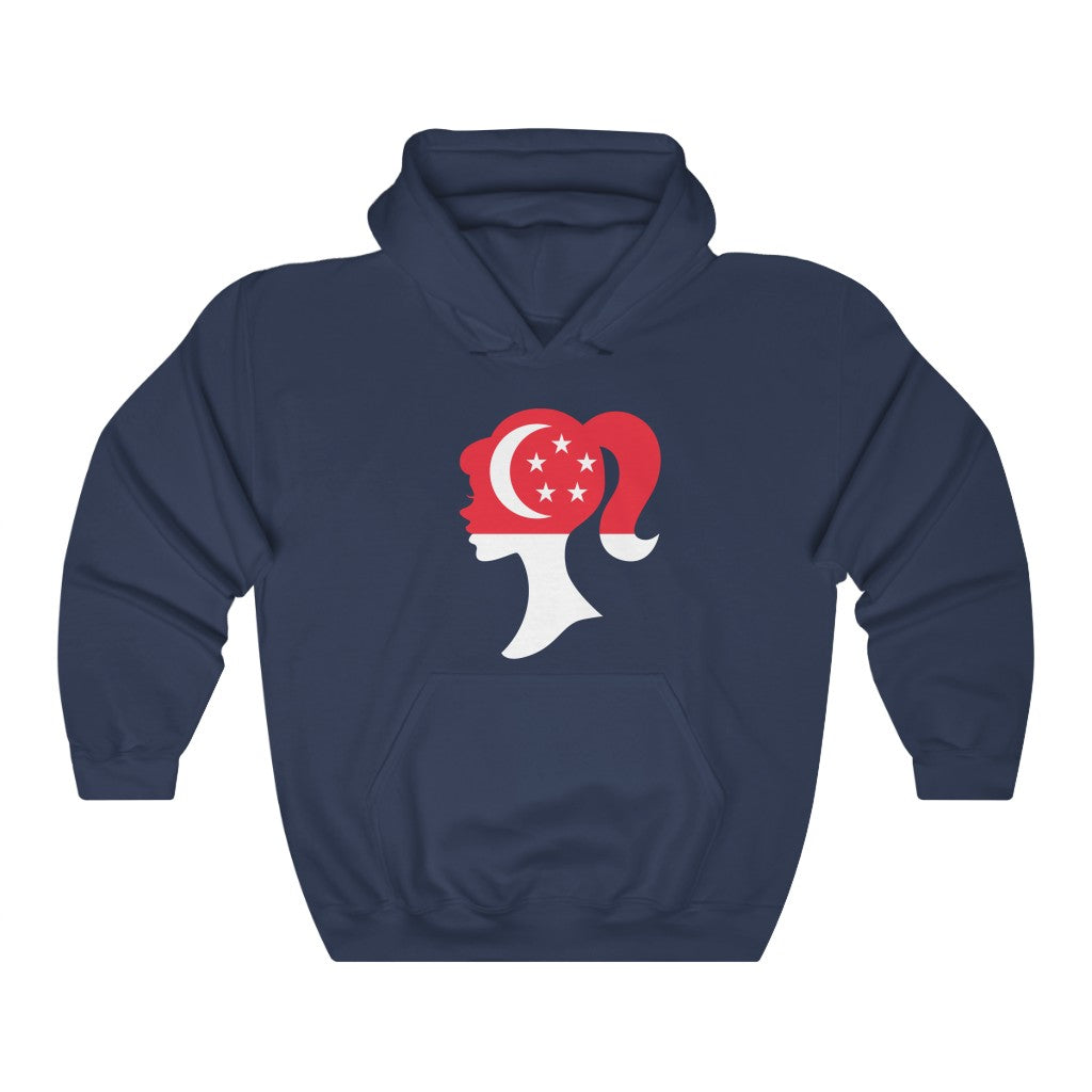 Singapore Girl Flag Hoodie Sweatshirt - Unisex