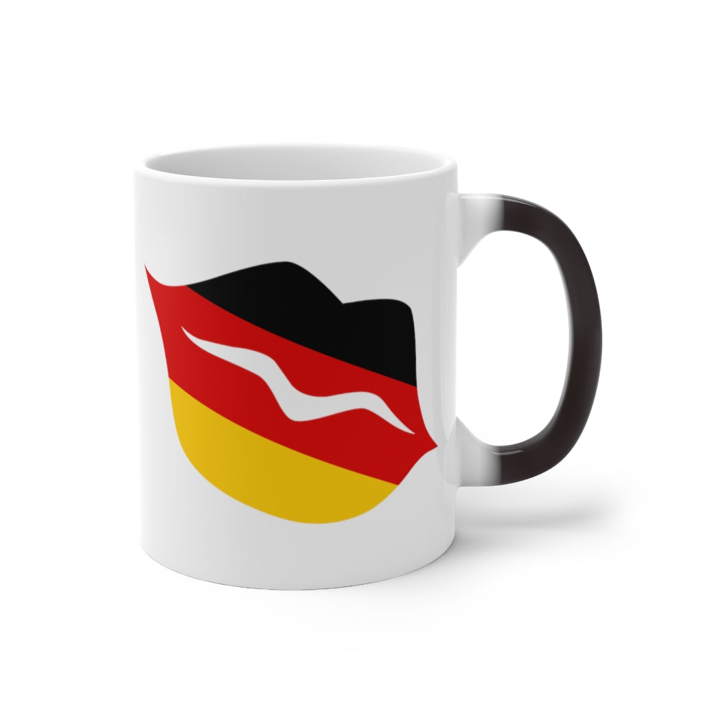 Germany Lips Color Changing Mug