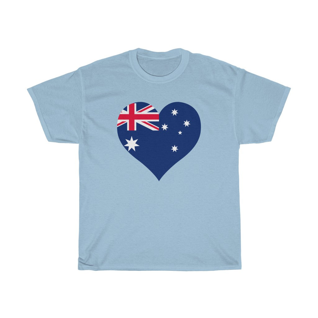 Australia Heart Flag Standard Tee - Unisex