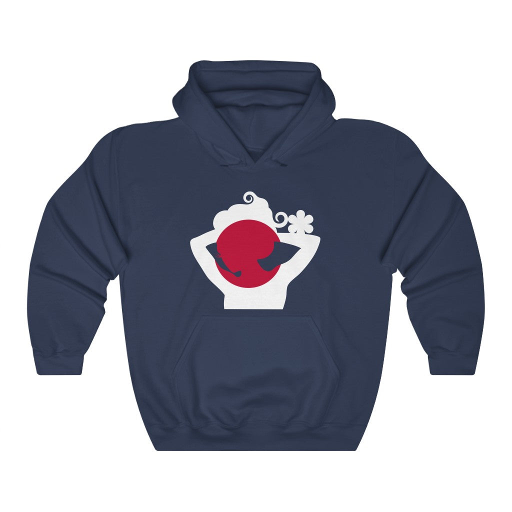 Japan Lady Flag Hoodie Sweatshirt - Unisex