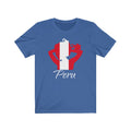 Peru Lady Flag Premium Tee 2 - Unisex