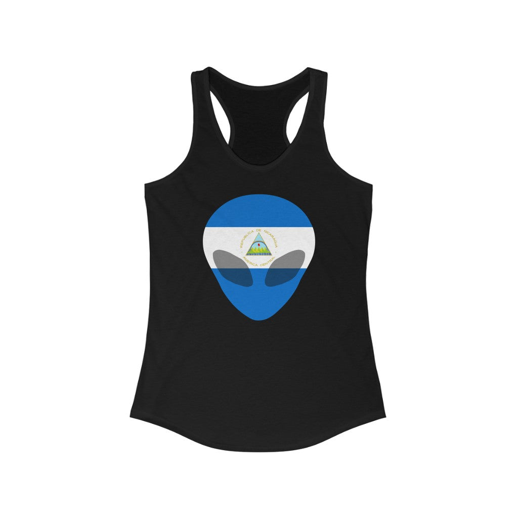 Nicaragua Alien Flag Tank - Women