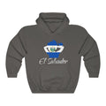 El Salvador Lady Flag Hoodie Sweatshirt 2 - Unisex