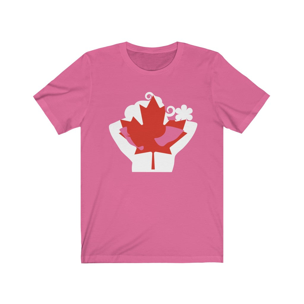 Canada Lady Flag Premium Tee - Unisex