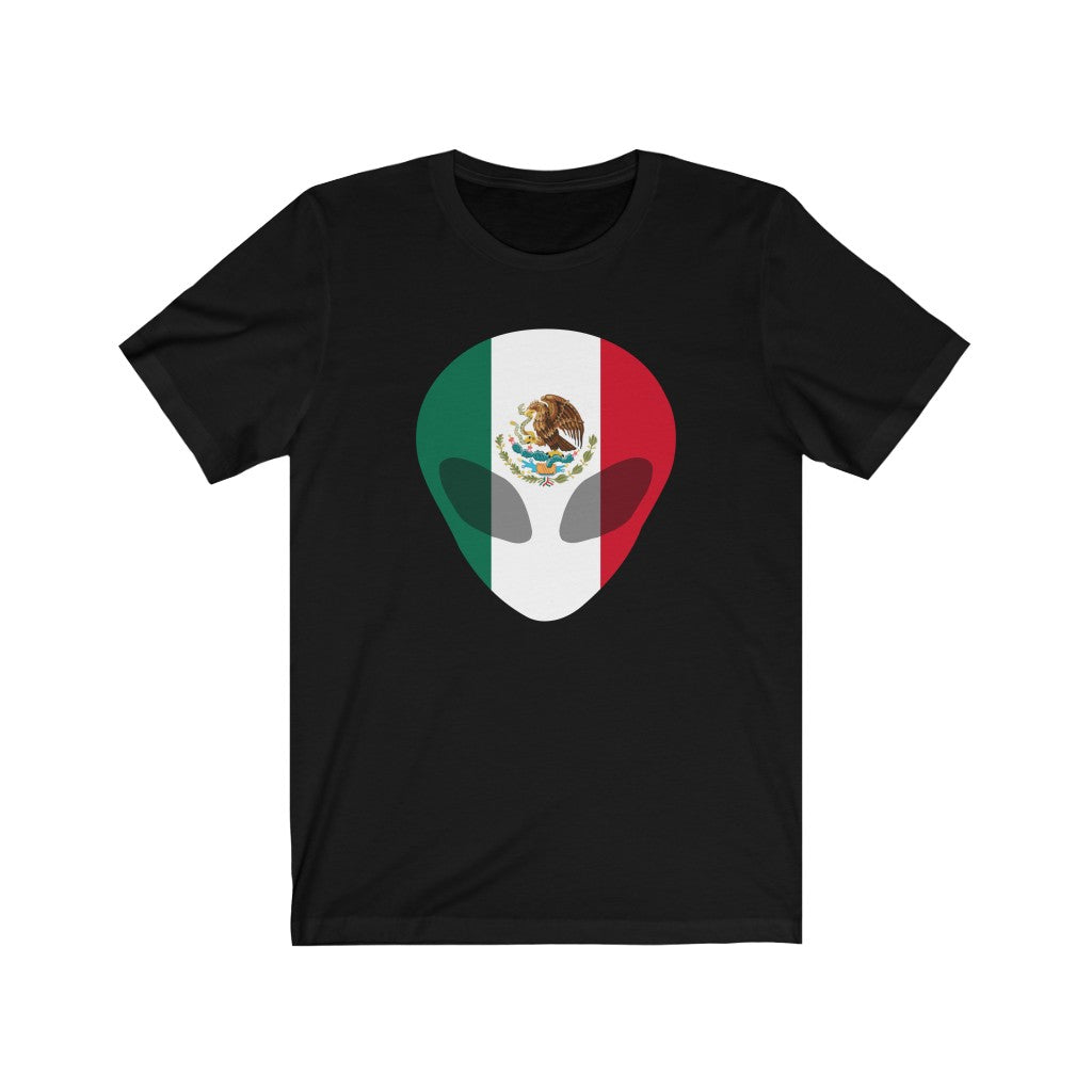 Mexico Alien Flag Premium Tee - Unisex