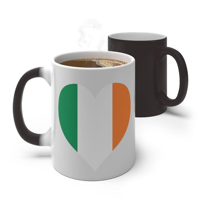 Ireland Heart Color Changing Mug