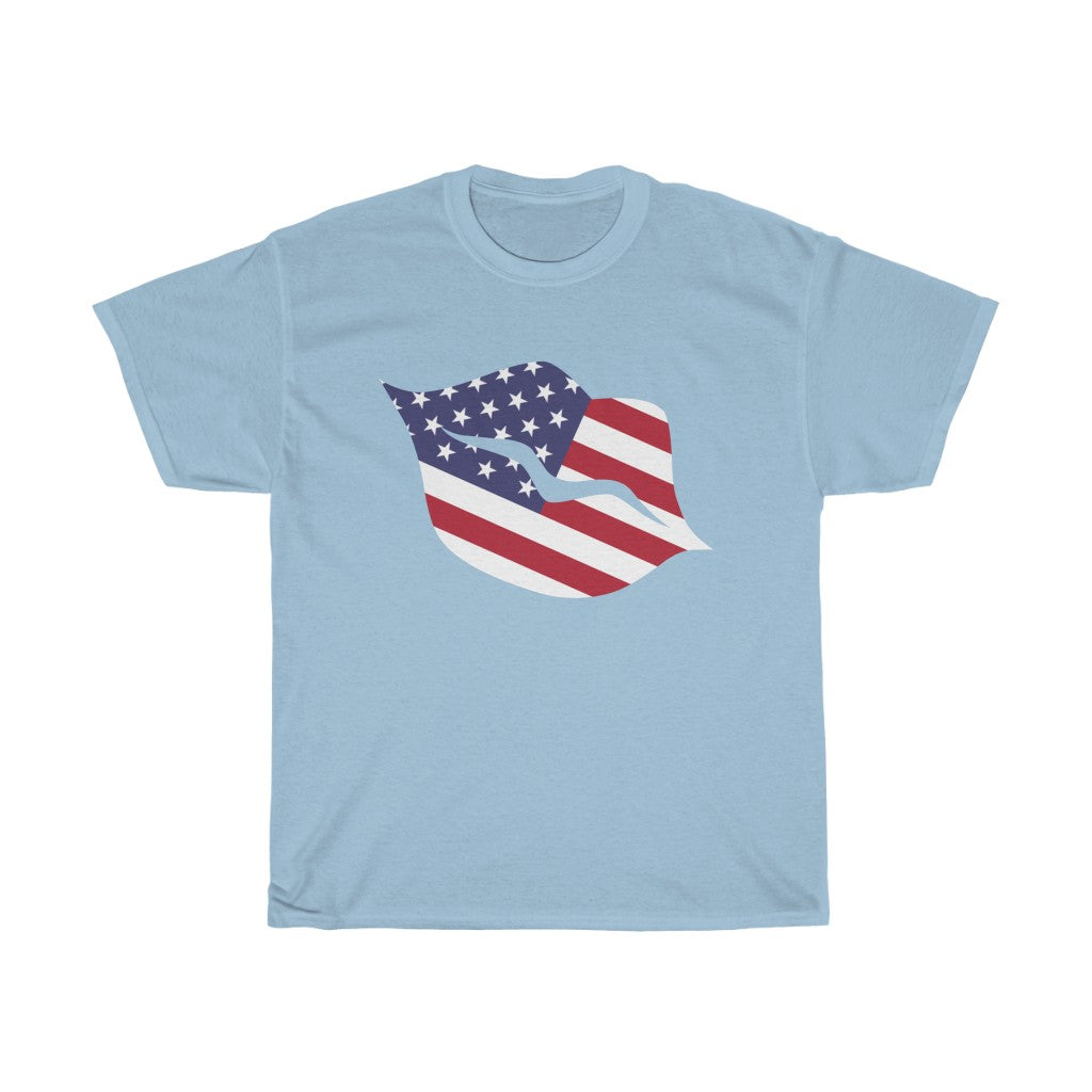 United States of America Lips Flag Standard Tee - Unisex