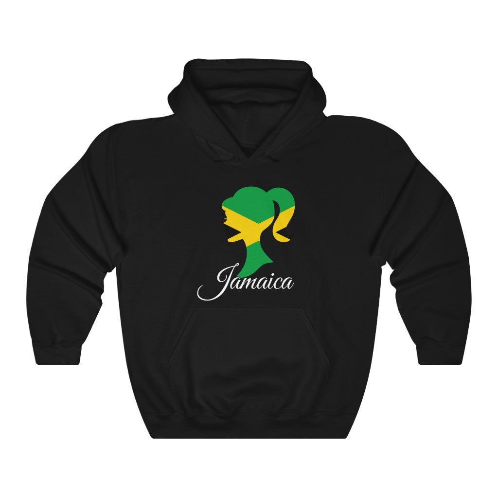Jamaica Girl Flag Hoodie Sweatshirt 2 - Unisex