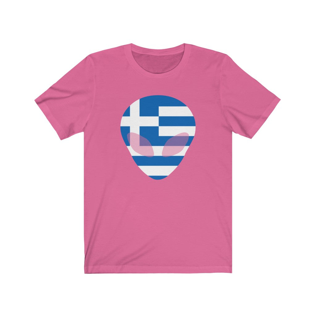 Greece Alien Flag Premium Tee - Unisex