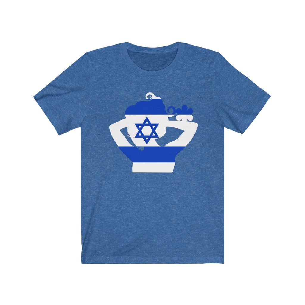 Israel Lady Flag Premium Tee - Unisex