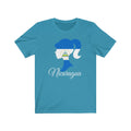 Nicaragua Girl Flag Premium Tee 2 - Unisex