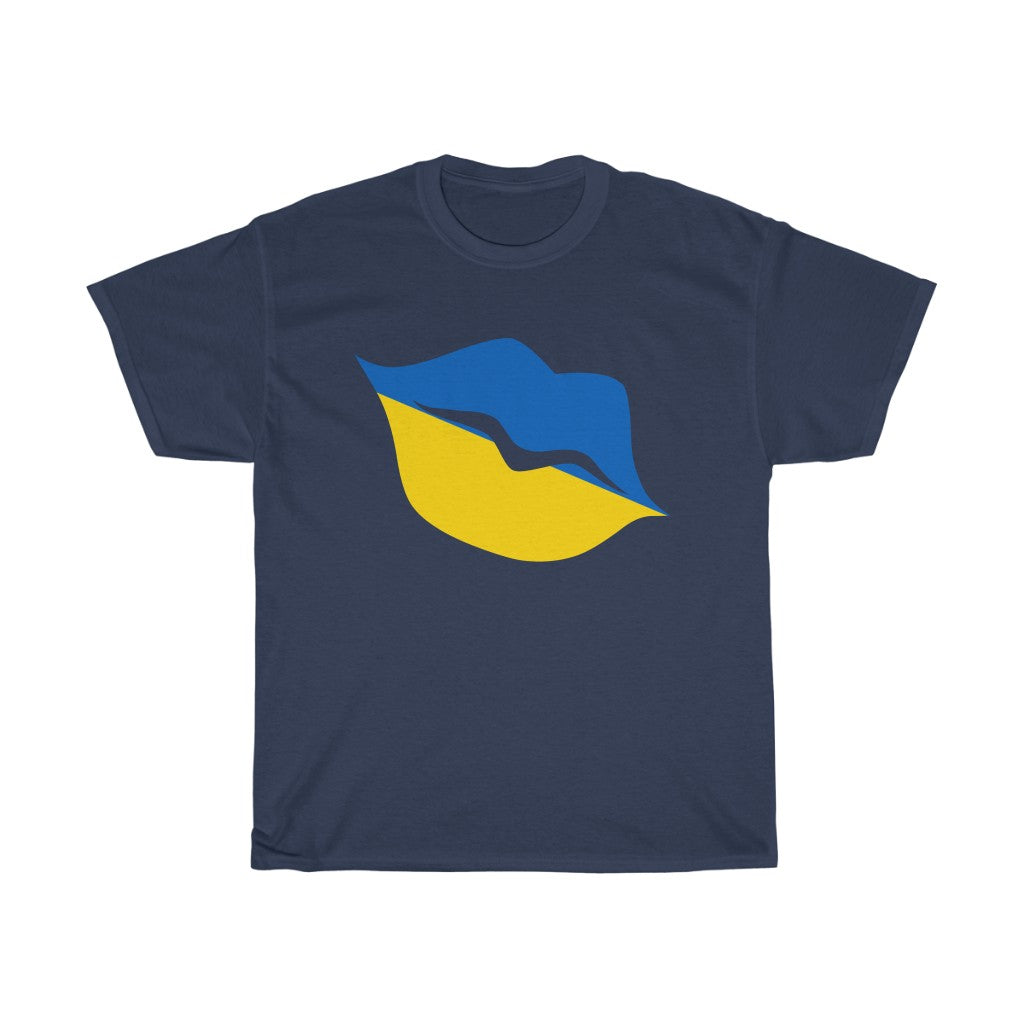 Ukraine Lips Flag Standard Tee - Unisex
