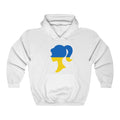 Ukraine Girl Flag Hoodie Sweatshirt - Unisex