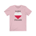 Poland Heart Flag Premium Tee 1 - Unisex