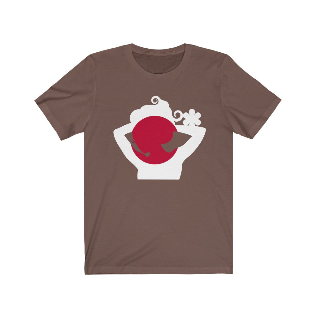 Japan Lady Flag Premium Tee - Unisex