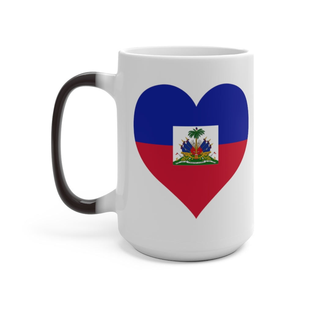 Haiti Heart Color Changing Mug