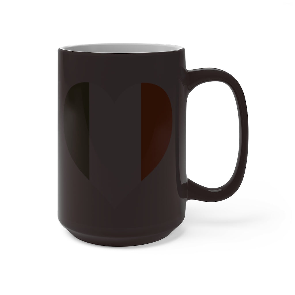 Ireland Heart Color Changing Mug