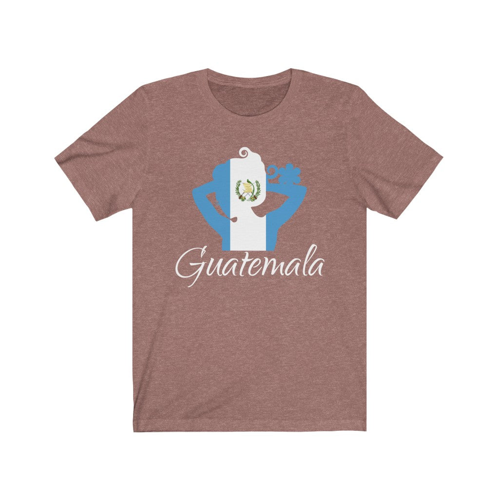 Guatemala Lady Flag Premium Tee 2 - Unisex