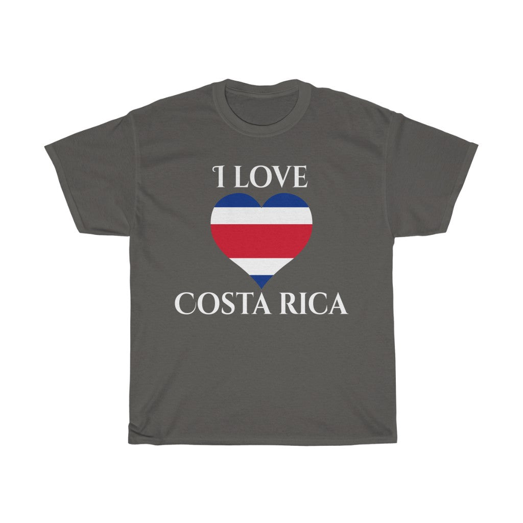 Costa Rica Heart Flag Standard Tee 2 - Unisex