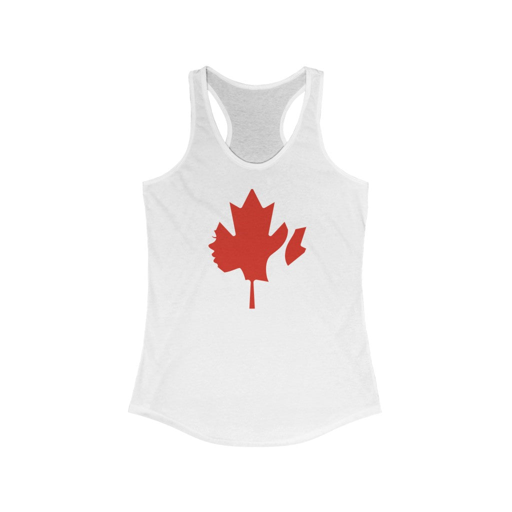 Canada Girl Flag Tank - Women
