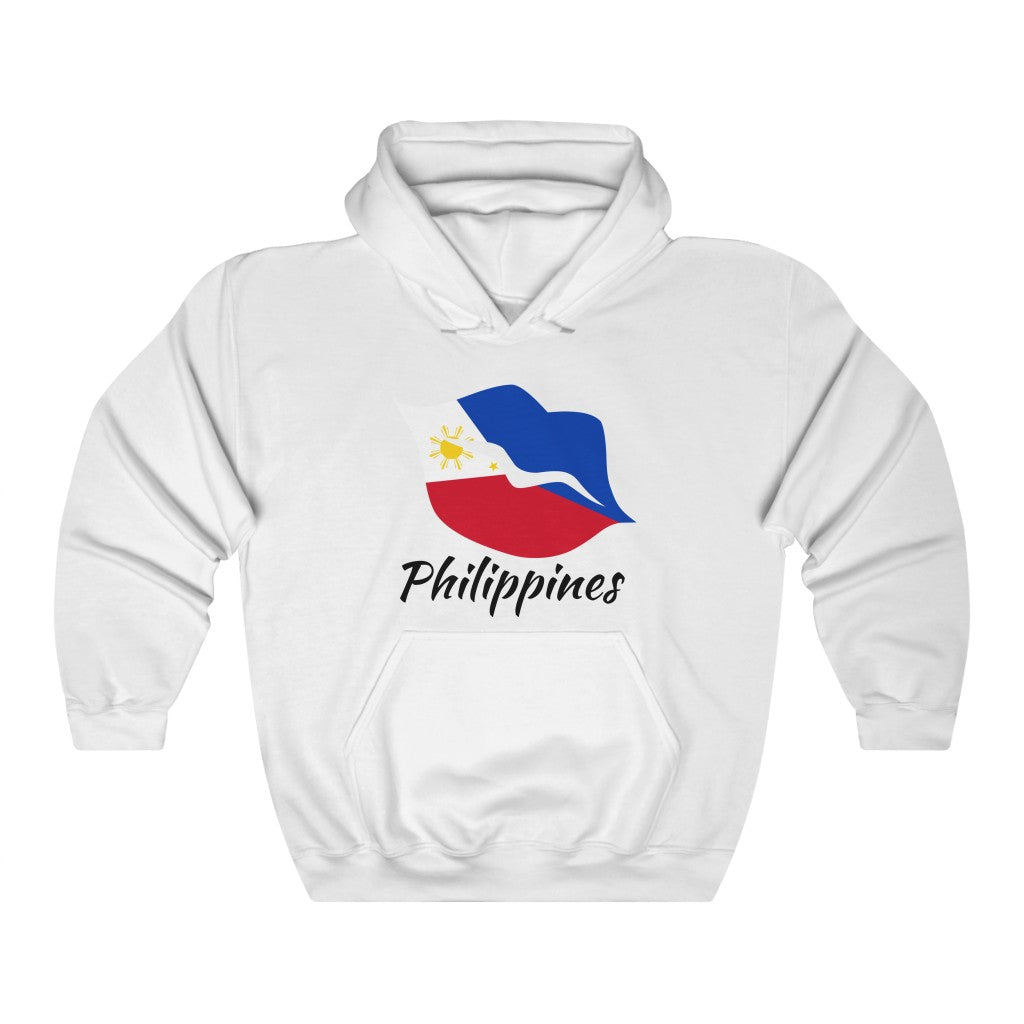 Philippines Lips Flag Hoodie Sweatshirt 1 - Unisex