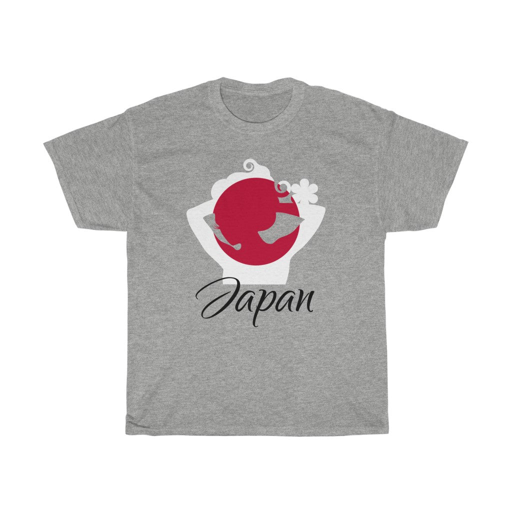 Japan Lady Flag Standard Tee 1 - Unisex