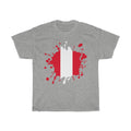 Peru Splat Flag Standard Tee - Unisex